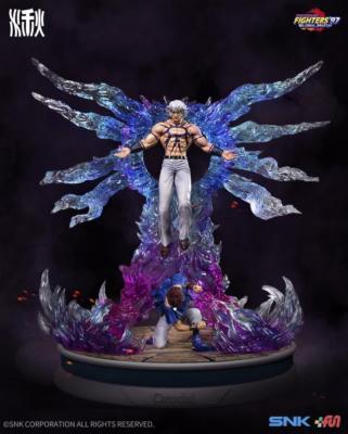 Orochi and Chris Statue KOF97 The King Of Fighters 97 | QIAN QIU Culture Studio