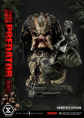 Predator buste 1/3 Jungle Hunter Predator Unmasked Version 37 cm | Prime 1 Studio