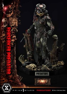 Predators statuette Berserker Predator Deluxe Bonus Version 100 cm | PRIME 1 STUDIO