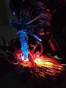 SOULCALIBUR Siegfried Soul Embrace Statuette Polystone 1/4 Deluxe Edition | LED | Vitrail Plexiglass | Pure Arts
