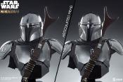 Star Wars The Mandalorian buste 1/1 The Mandalorian - Din Djarin 86 cm | Sideshow