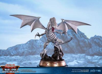 Blue-Eyes White Dragon White Edition 35 cm Yu-Gi-Oh! statuette PVC  | First 4 Figures