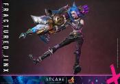 Arcane Figurine 1/6 Fractured Jinx 28cm Hot Toys