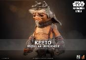 Star Wars The Mandalorian & Grogu figurine taille réelle Keeto Anzellan Droidsmith 26 cm | Hot Toys