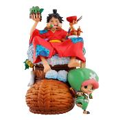 One Piece Petitrama DX statuette PVC Logbox Re Birth Vol. 1 11 cm | MEGAHOUSE