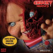 Chucky 3 poupée parlante Designer Series Pizza Face Chucky 38 cm | MEZCO