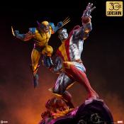 Marvel statuette Premium Format Fastball Special: Colossus and Wolverine 61 cm | SIDESHOW