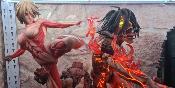The Female Titan vs Attack On Titan Collect Statue - Shingeki no Kyojin | Jimei Palace 