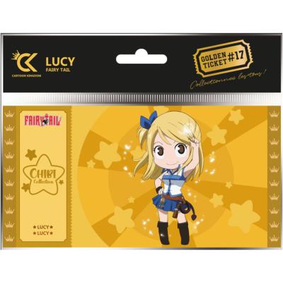 Golden Ticket Fairy Tail, LUCY CARTOON KINGDOM