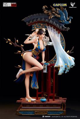 Chun Li 1/4  BLUE Version Street Fighter Crystal Series | Trieagles Studios