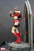 XM Studios Elektra 1/4 Statue 63cm Marvel Daredevil Premium Collectibles Elektra Natchios Sai Katanas Assassin Cold Cast Porcelain ES700