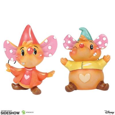 Jaq & Gus 9 cm The World of Miss Mindy Presents Disney set statuettes |Enesco