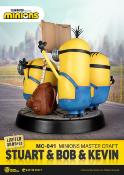 Les Minions statuette Master Stuart & Bob & Kevin 35 cm | Beast Kingdom