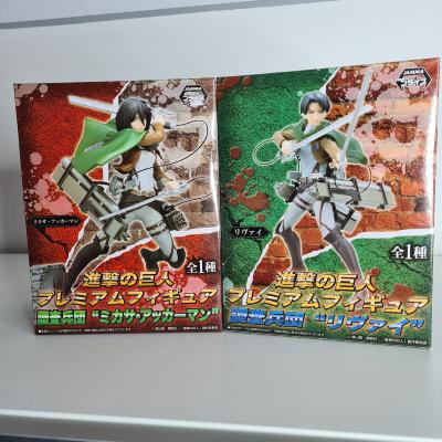 MIKASA ACKERMAN & LEVI ACKERMAN ATTACK ON TITAN | JAMMA SEGA PRIZE