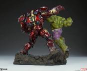 Marvel statuette Hulk vs Hulkbuster 50 cm  | Sideshow