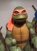 LOT DE 4 TEENAGES MUTANT NINJA TURTLES 1/4 SCALE 42cm | NECA