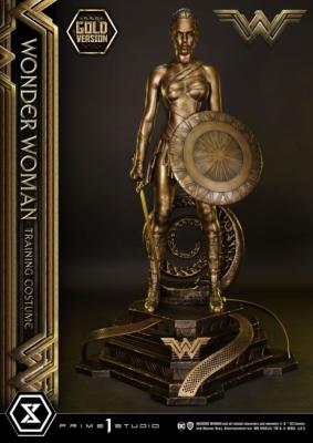 Wonder Woman statuette Wonder Woman Training Costume Gold Version 80 cm | Prime 1 Studio