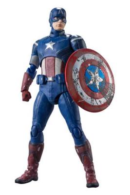 Avengers figurine S.H. Figuarts Captain America (Avengers Assemble Edition) 15 cm | Tamashi Nations