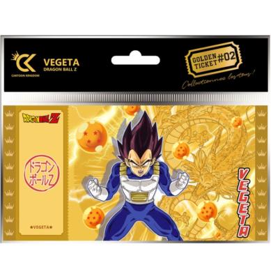 Golden Ticket Dragon Ball Z - Vegeta [|CARTOON KINGDOM