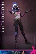 Arcane Figurine 1/6 Fractured Jinx 28cm Hot Toys