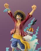 Bandai Tamashii Figuarts Zero STARTUNE Monkey D. Luffy Setting Out for the New World One Piece - 25 cm