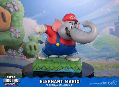 First 4 Figures Elephant Mario Super Mario Bros Wonder Statue Standard