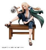 Naruto Shippuden Tsunade V2 16cm Figurine PVC Gals Reissue Repeat Megahouse Sannin Cinquième Hokage Konoha Manga Anime