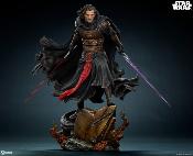 Star Wars Darth Revan 1/5 Statue 48cm Sith Lord KOTOR Sideshow Sabres Laser Rouge Violet Mandalorian Cruiser Legends
