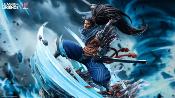 League of Legends Yasuo The Unforgiven Statue avec LED 52cm Jimei Palace