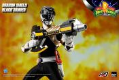 Mighty Morphin Power Rangers figurine FigZero 1/6 Dragon Shield Black Ranger 35 cm|THREEZERO