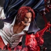 One Piece statuette PVC P.O.P. SA-MAXIMUM Leader of Red Hair Pirates Red-Haired Shanks Kamusari 25 cm | MEGAHOUSE