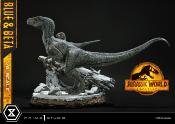 Jurassic World : Le Monde d'après statuette Legacy Museum Collection 1/6 Blue & Beta Bonus Version 41 cm | PRIME 1 STUDIO