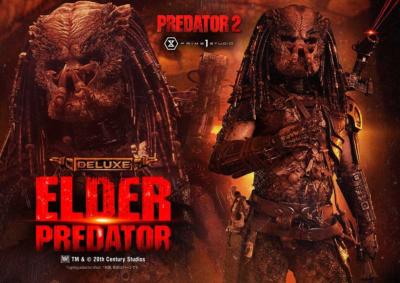 Predator 2 statue 1/3 Elder Predator DX Bonus Version Museum Masterline 94 cm | PRIME 1 STUDIO