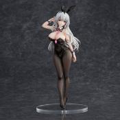 Haori Io Illustration statuette PVC White-haired Bunny 29 cm | SENTINEL