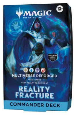 Magic: The Gathering - Reality Fracture Deck Commander Multiverse Reforged Assortment (4) *ANGLAIS* - Wizards of the Coast