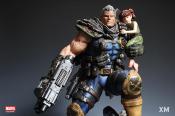 XM Studios Cable with Hope 1/4 Statue 50cm Marvel X-Men Premium Collectibles Nathan Summers Hope Summers Polystone ES800