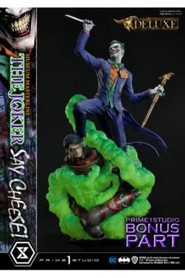 DC Comics statuette 1/3 The Joker Say Cheese Deluxe Bonus Version 99 cm | PRIME 1 STUDIO