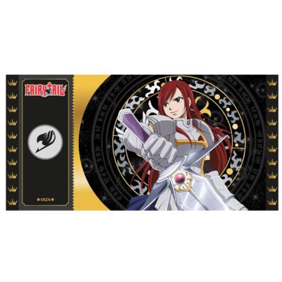 Erza Black Golden Ticket Fairy Tail Collection 1 | Cartoon Kingdom