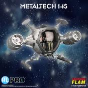 Captain Future réplique die-cast Metaltech 14S Cosmoliner Silver Edition Box EU HL Pro 19 cm
