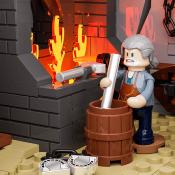 Lumibricks Old West Blacksmith Set Construction LED 2042 pcs 36cm