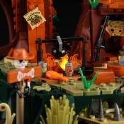 Lumibricks Old West Sequoia Bandit Camp Set Construction LED 1183 pcs 29cm