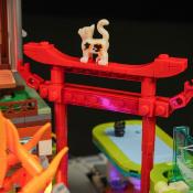 Lumibricks Cyberpunk Neoncity Japanese Izakaya Set Construction LED 1987 pcs 38cm