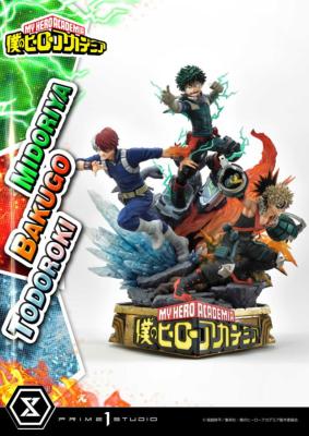 Midoriya, Bakugo & Todoroki 69 cm My Hero Academia statuette | Prime 1 Studio