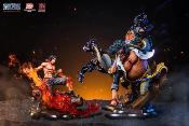 Portgas D. Ace Vs Blackbeard Marshall D. Teach Mini Statues Series | Jimei Palace