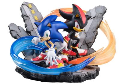 Sonic the Hedgehog statuette Super Situation Figure Sonic Adventure 2 21 cm | SEGA GOODS