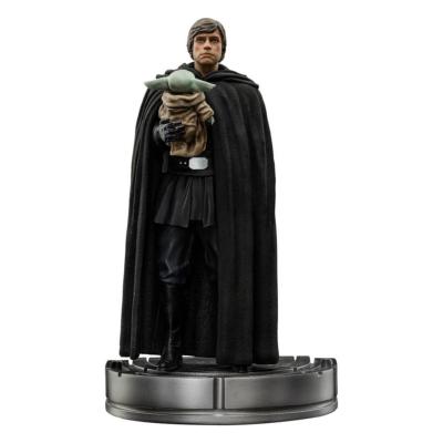 Star Wars The Mandalorian statuette 1/10 Art Scale Luke Skywalker et Grogu 21 cm | Iron Studios