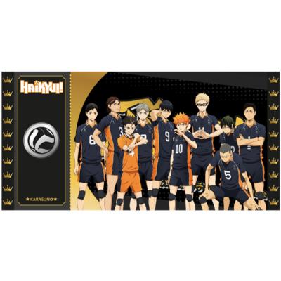 Team Karasuno Black Golden Ticket Haikyu!! | Cartoon Kingdom