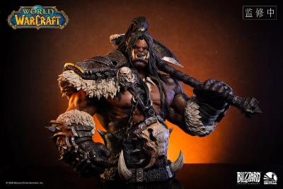 World of Warcraft buste resine 1/3 Grommash Hellscream Hurlenfer hache Gorehowl | INFINITY STUDIO