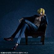 One Piece Sanji Vinsmoke 14cm Figurine PVC Portrait Of Pirates SOC Ver R Megahouse Chef Mugiwara Anime Manga