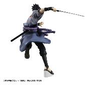 Naruto Shippuden Sasuke Uchiha Great Ninja War 23cm Figurine PVC GEM Series Repeat Megahouse Sharingan Rinnegan Manga Anime